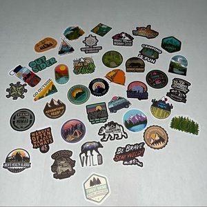 Camping Outdoor Fun Stickers Decals‎